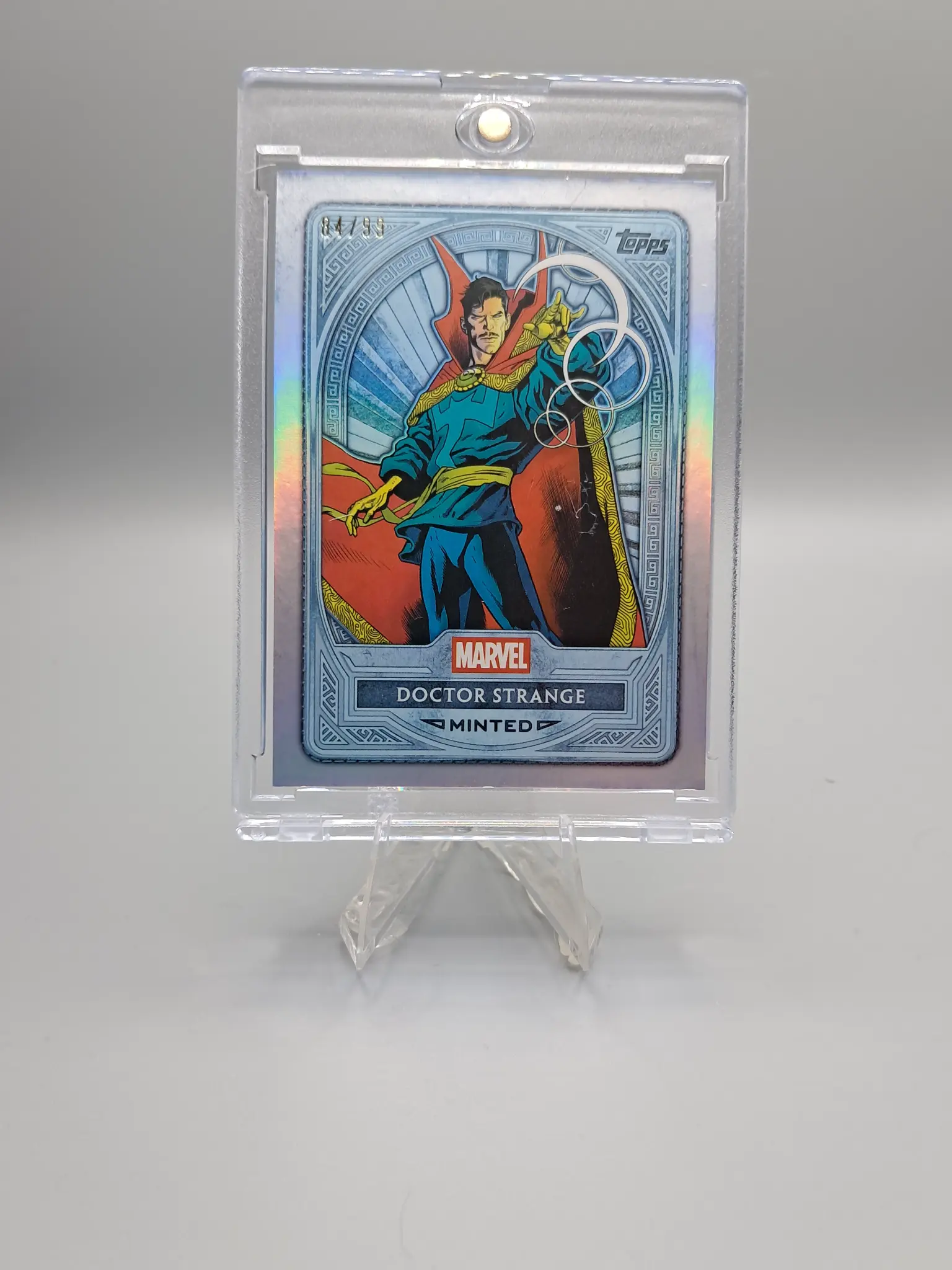 2025 Topps Marvel Mint Doctor Strange Platinum Base Card #110 - Stephen Strange Benedict Cumberbatch Sorcerer Supreme - Gallery View
