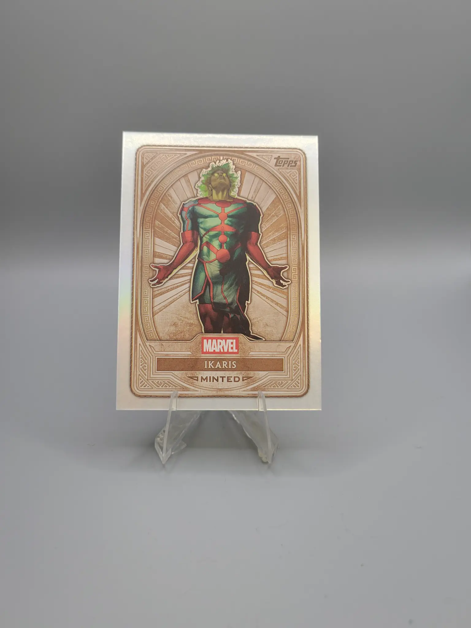 2025 Topps Marvel Mint Ikaris Bronze Base Card #014