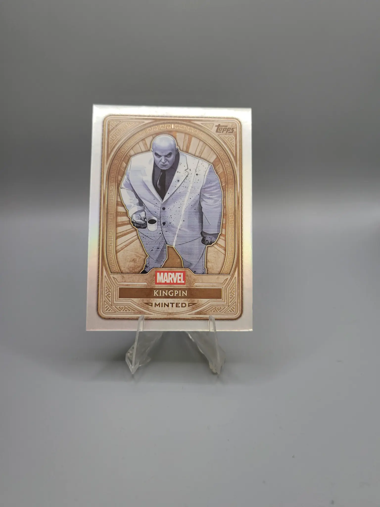 2025 Topps Marvel Mint Kingpin Base Card #015 - Wilson Fisk Crime Lord