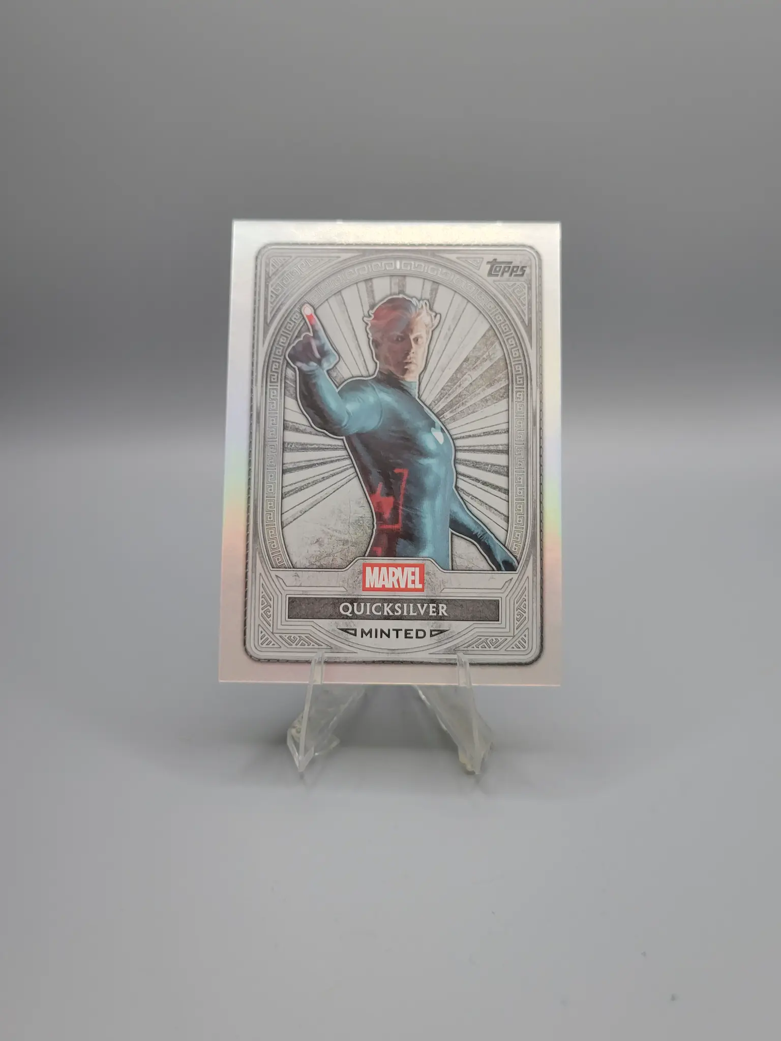2025 Topps Marvel Mint Quicksilver Base Card #052 - Pietro Maximoff Speedster