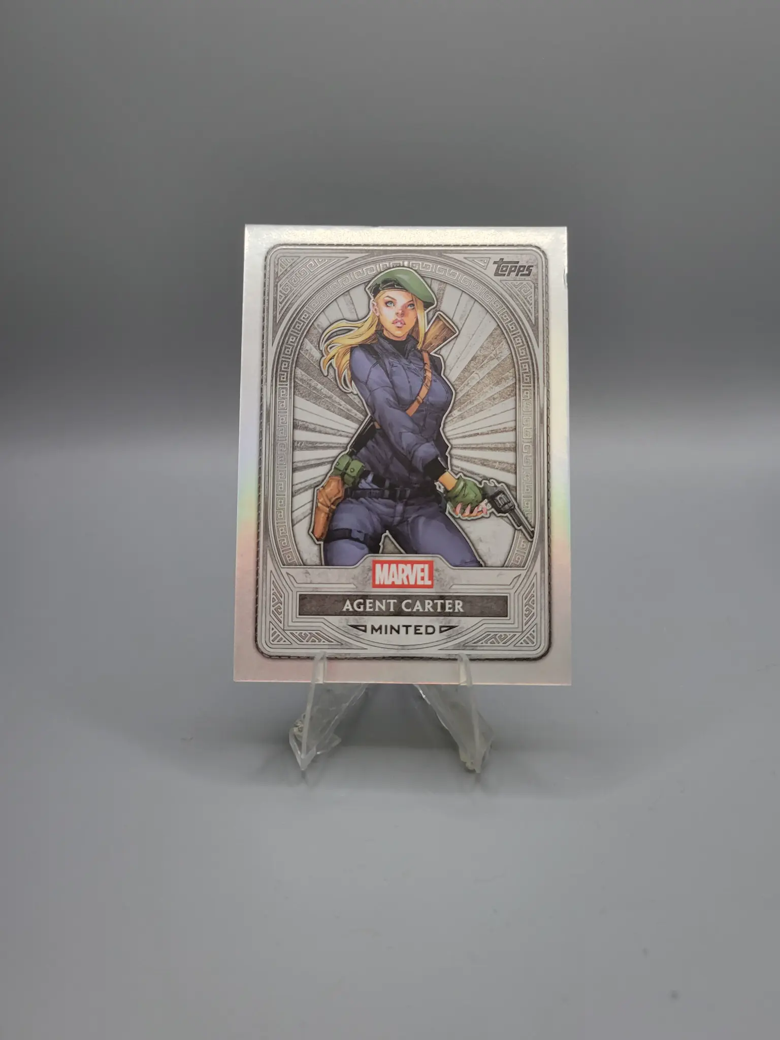 2025 Topps Marvel Mint Agent Carter Base Card #054 - Peggy Carter SHIELD Founder