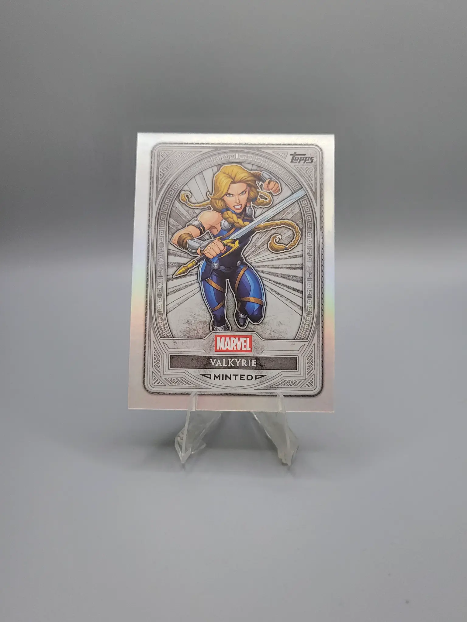 2025 Topps Marvel Mint Valkyrie Base Card #061 - Brunnhilde King of Asgard Thor Ragnarok