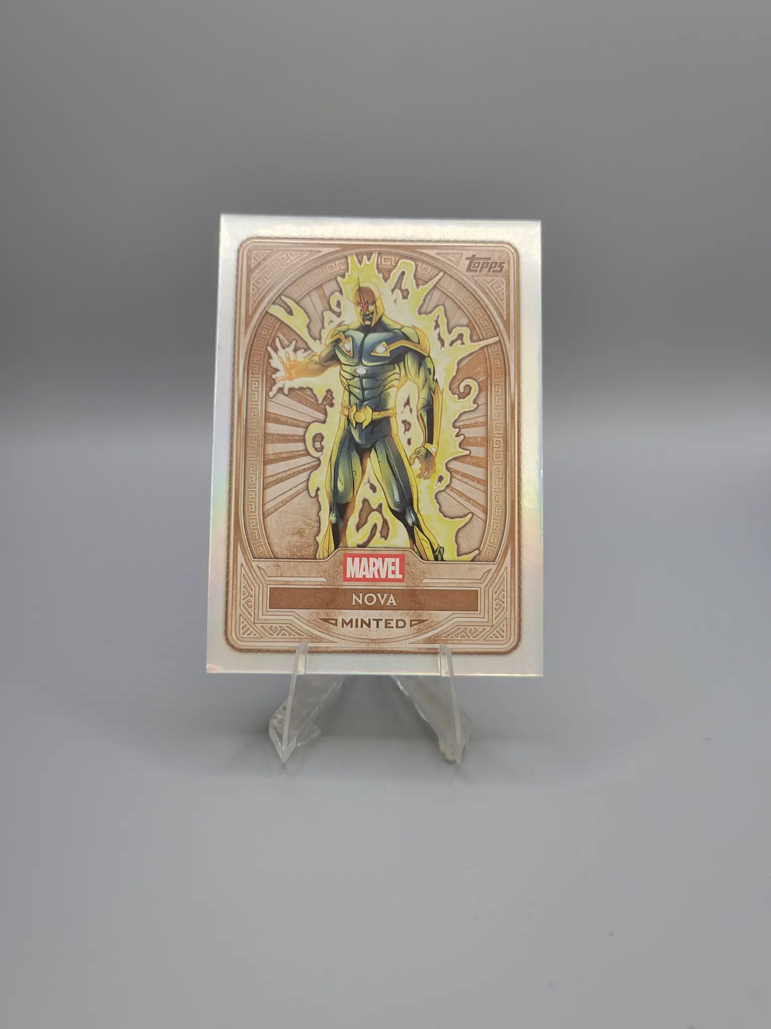 2025 Topps Marvel Mint Nova Base Card #007 - Richard Rider Human Rocket