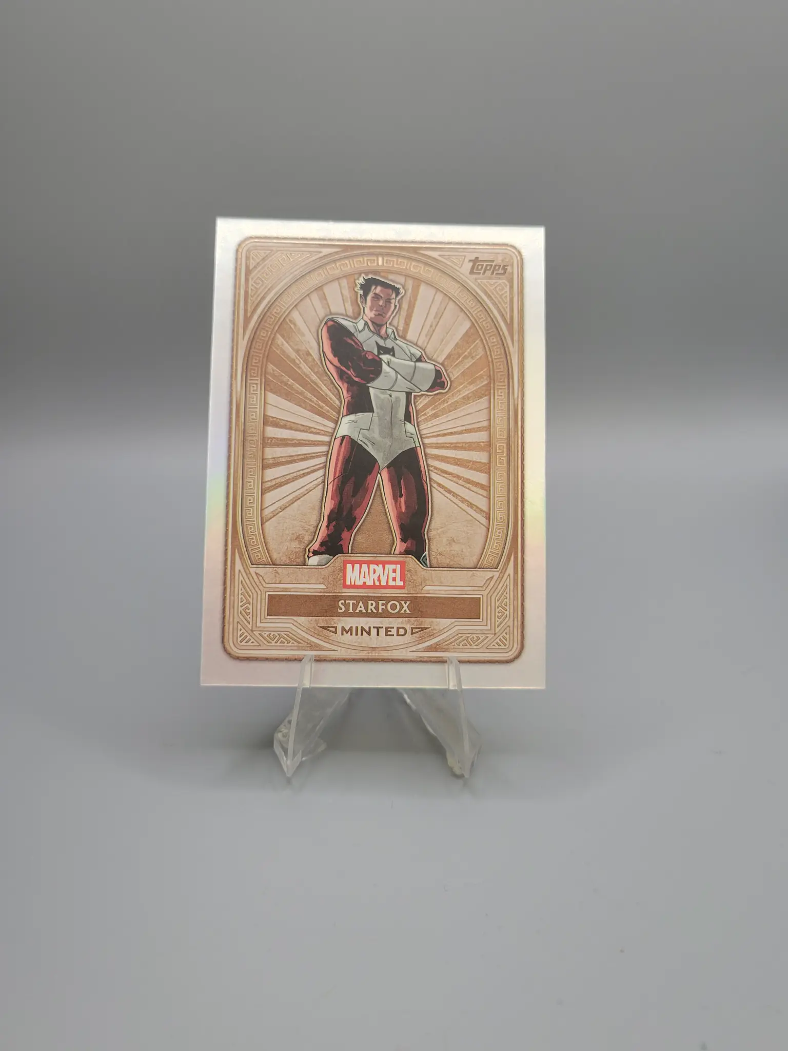 2025 Topps Marvel Mint Starfox Base Card #008 - Eros of Titan Eternal