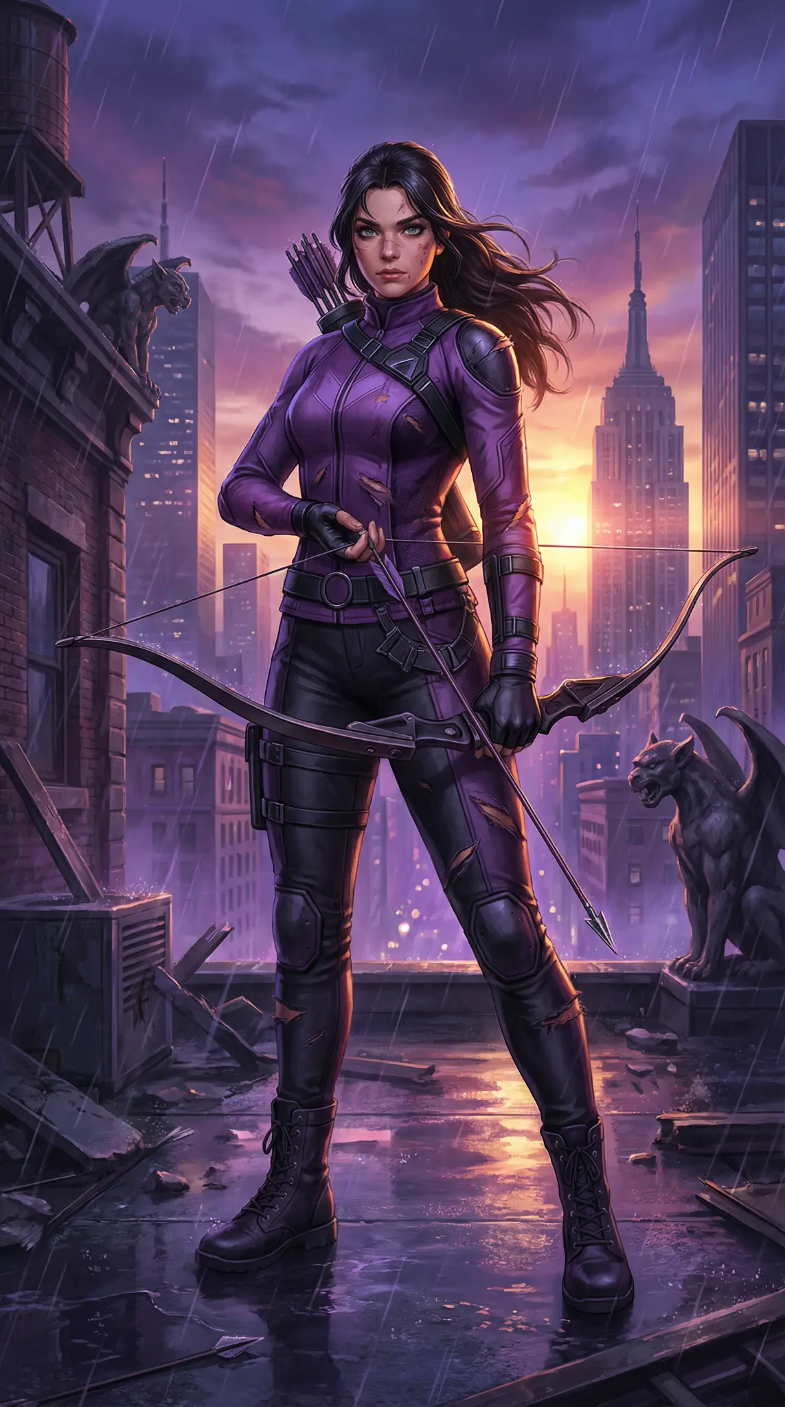 2025 Topps Marvel Mint Kate Bishop Base Card #10