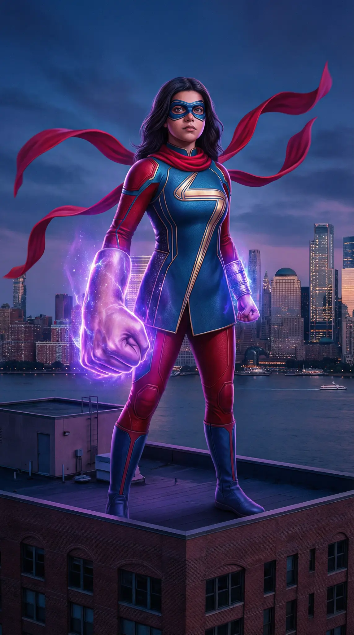 2025 Topps Marvel Mint Ms. Marvel Base Card #13