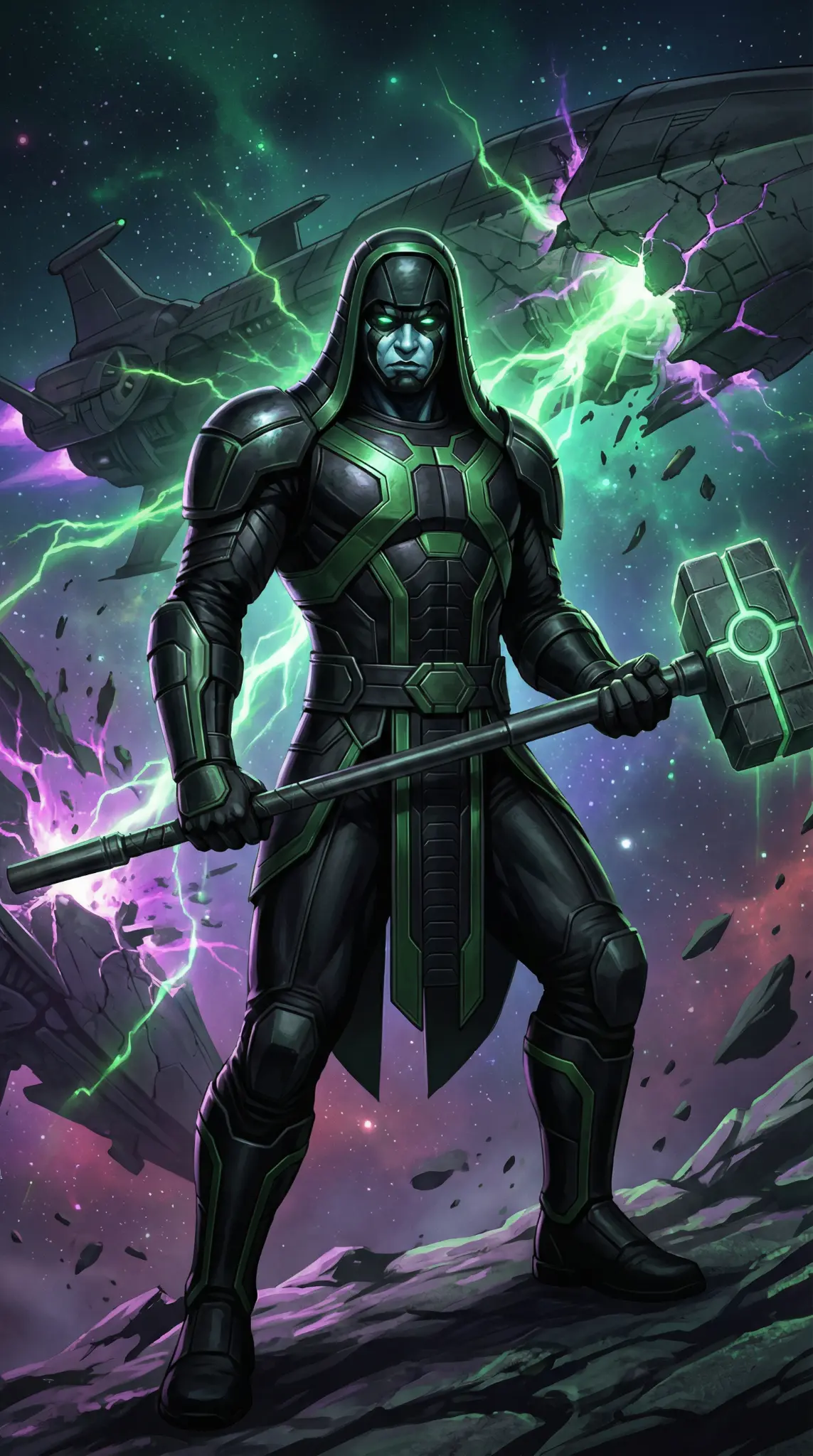 2025 Topps Marvel Mint Ronan the Accuser Base Card #17