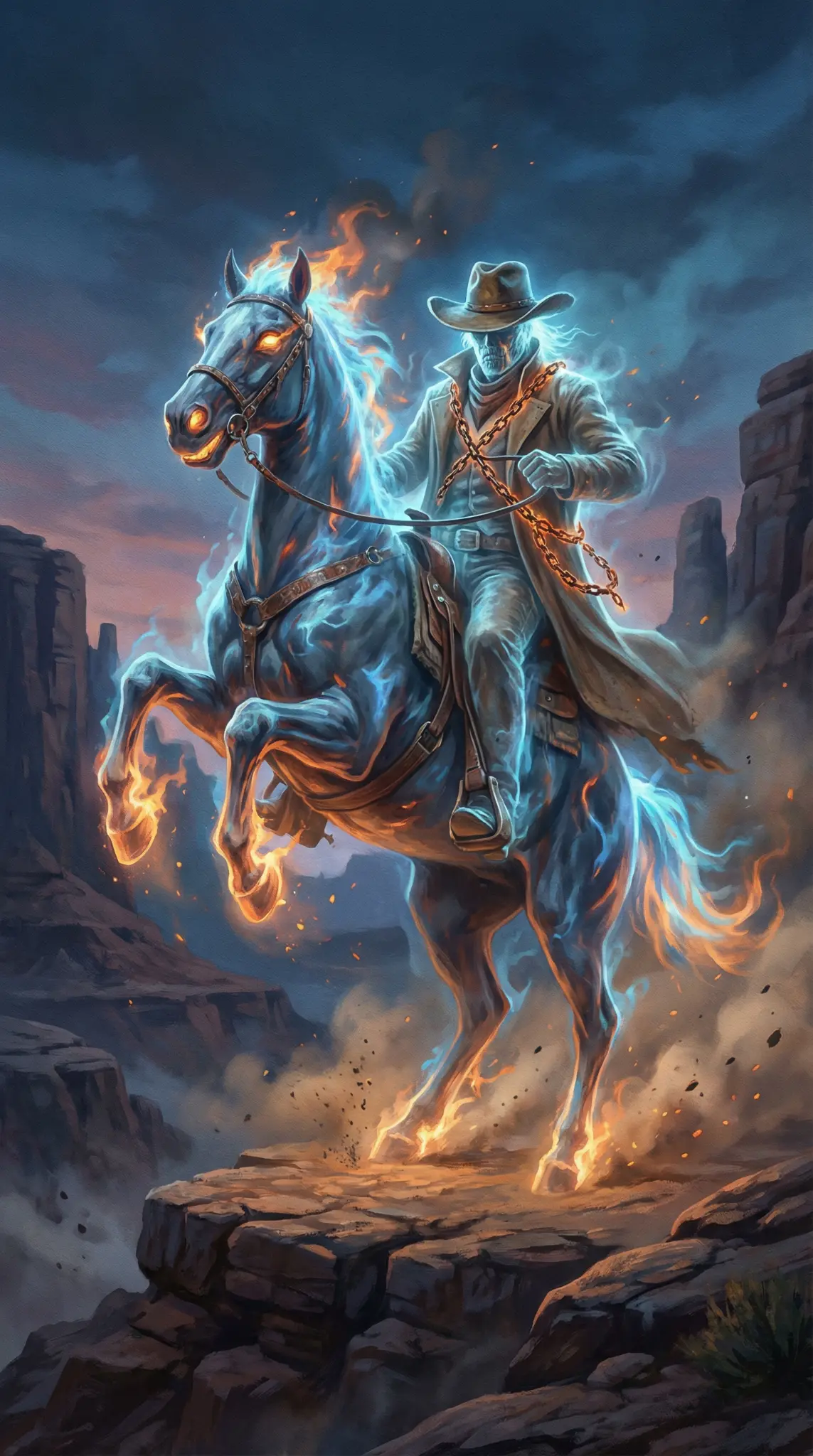 2025 Topps Marvel Mint Phantom Rider Base Card #18