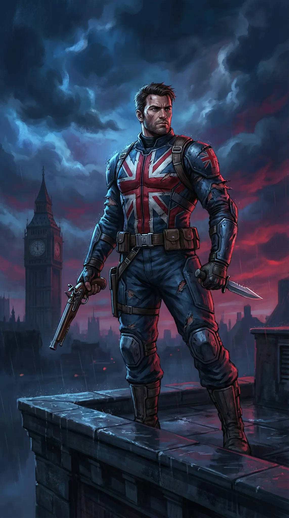 2025 Topps Marvel Mint Union Jack Base Card #34
