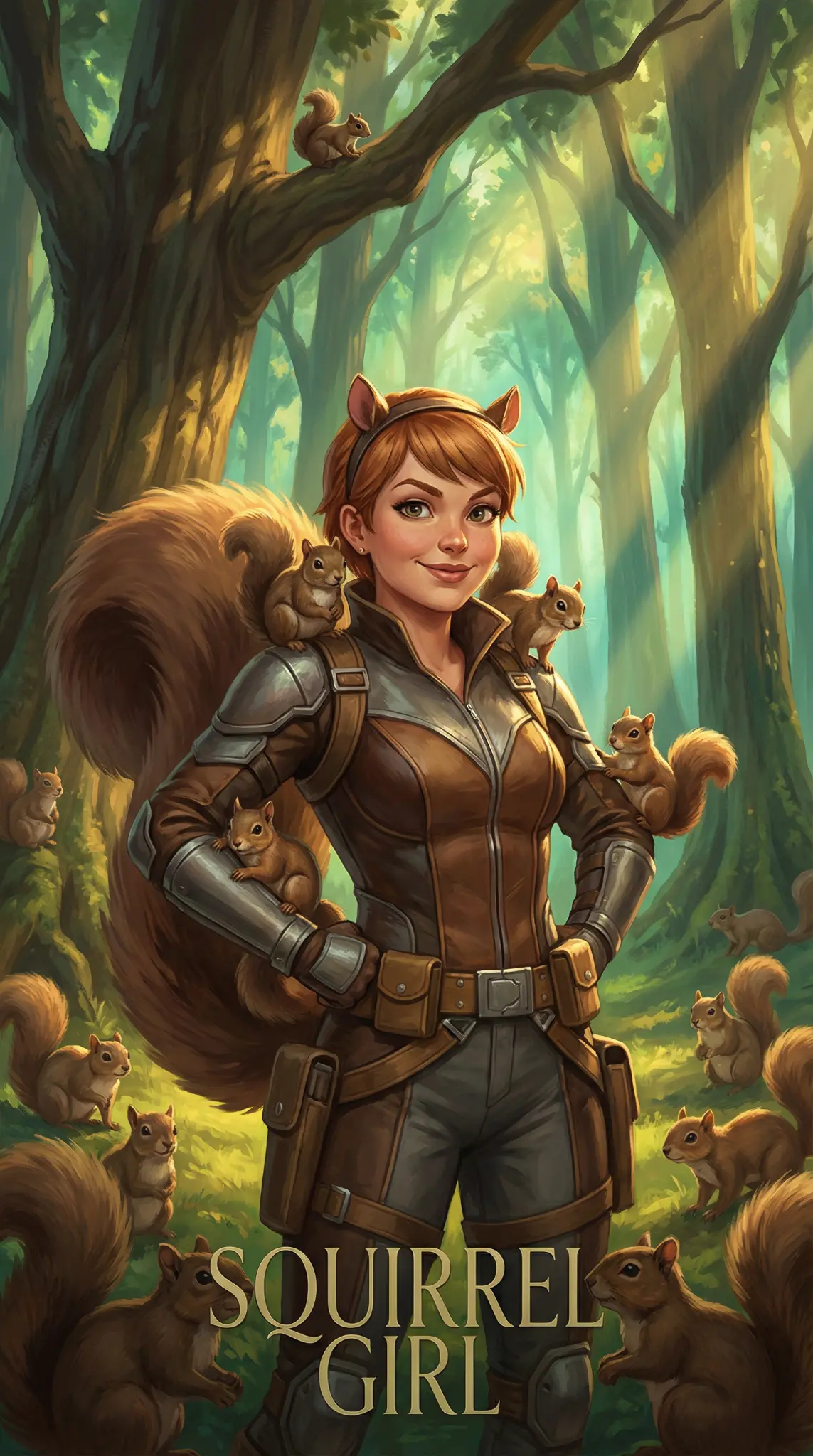 2025 Topps Marvel Mint Squirrel Girl Base Card #45