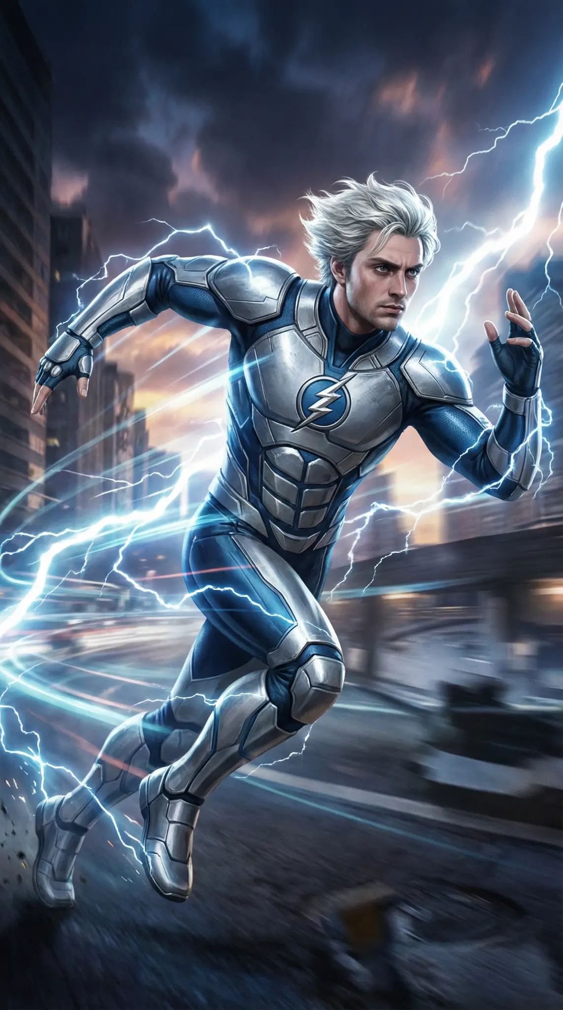 2025 Topps Marvel Mint Quicksilver Base Card #52