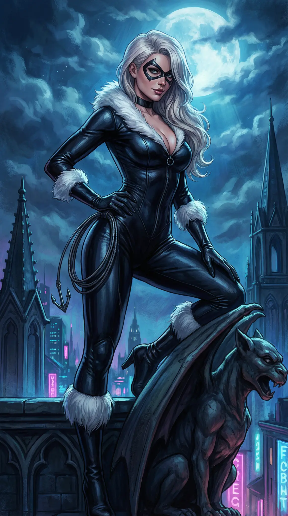 2025 Topps Marvel Mint Black Cat Base Card #56