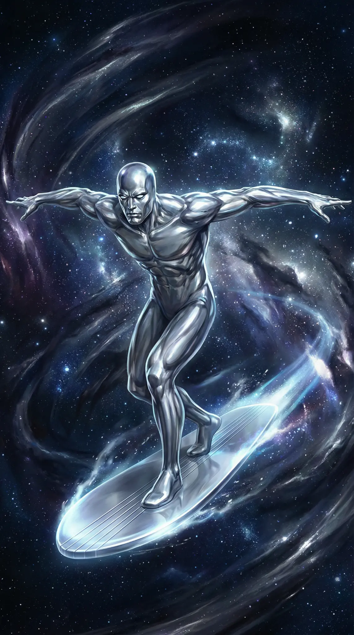 2025 Topps Marvel Mint Silver Surfer Base Card #62