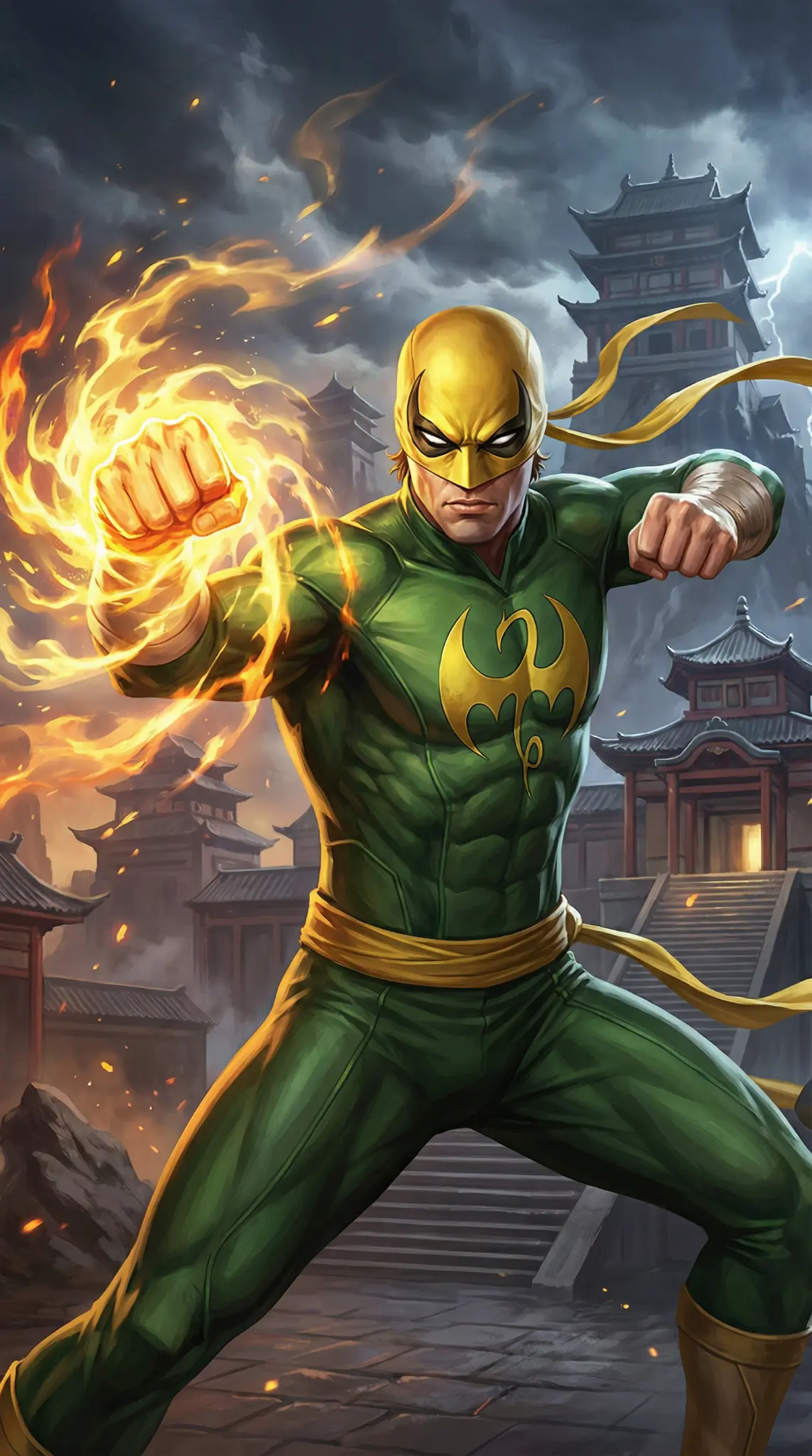 2025 Topps Marvel Mint Iron Fist Base Card #65