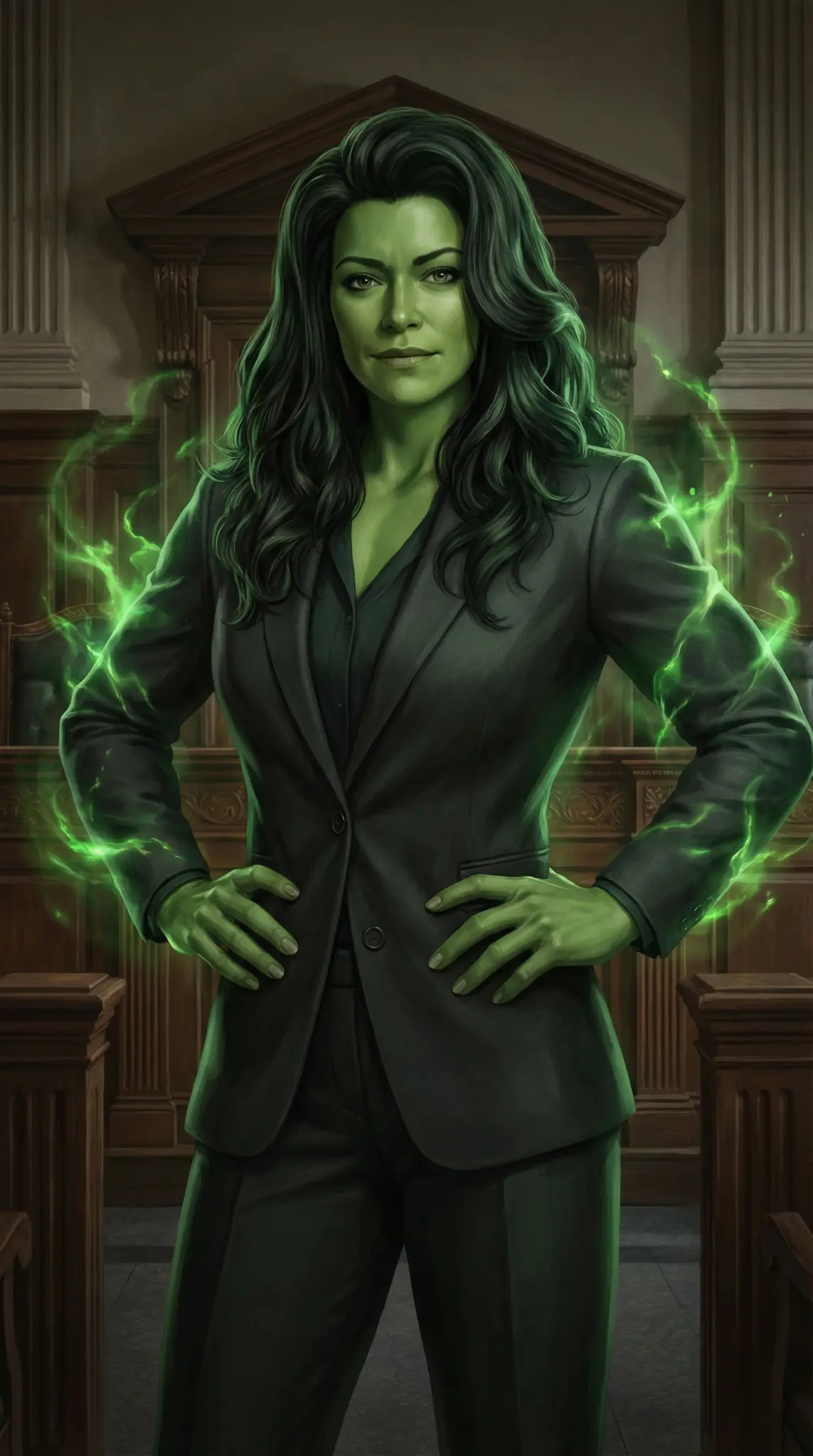 2025 Topps Marvel Mint She-Hulk Base Card #72