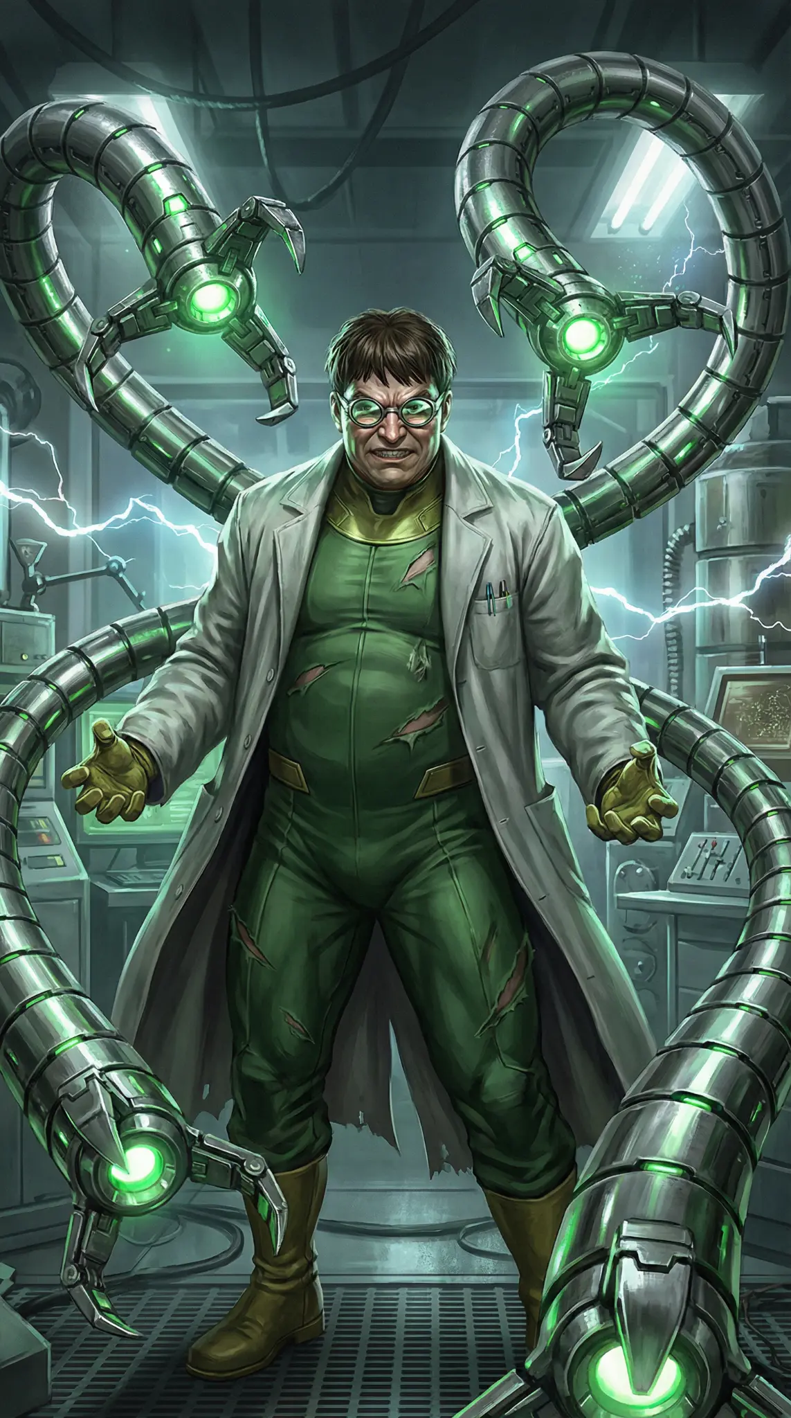 2025 Topps Marvel Mint Doctor Octopus Base Card #75