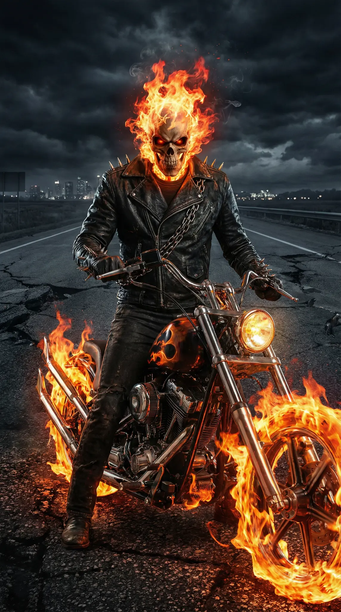 2025 Topps Marvel Mint Ghost Rider Base Card #83