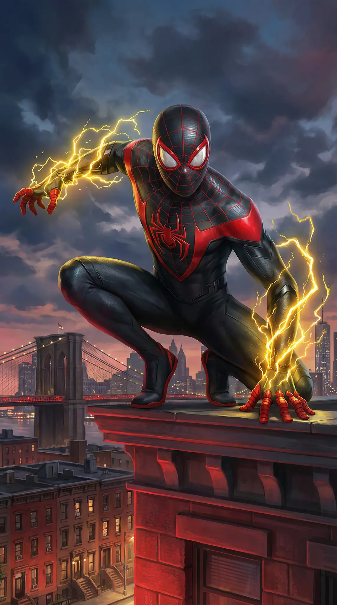 2025 Topps Marvel Mint Miles Morales Base Card #84