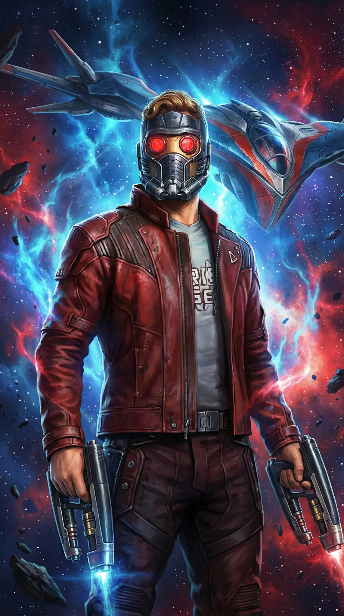 2025 Topps Marvel Mint Star-Lord Base Card #85