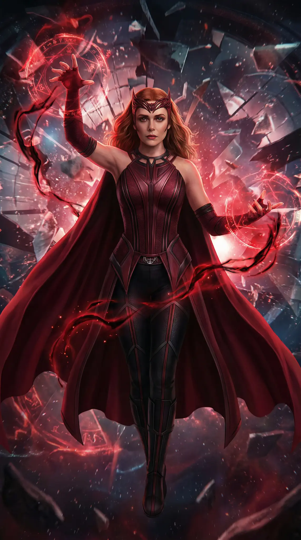 2025 Topps Marvel Mint Scarlet Witch Base Card #92