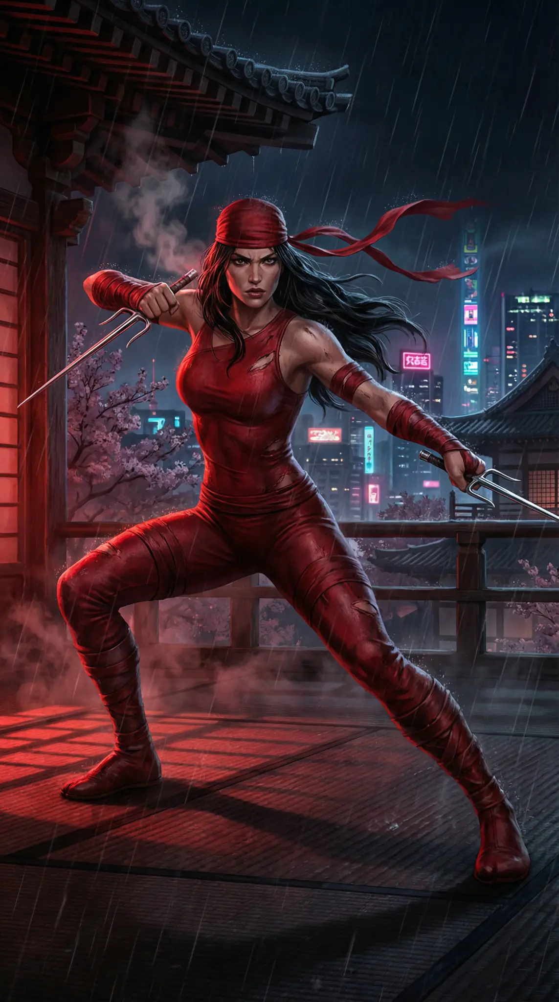 2025 Topps Marvel Mint Elektra Base Card #95