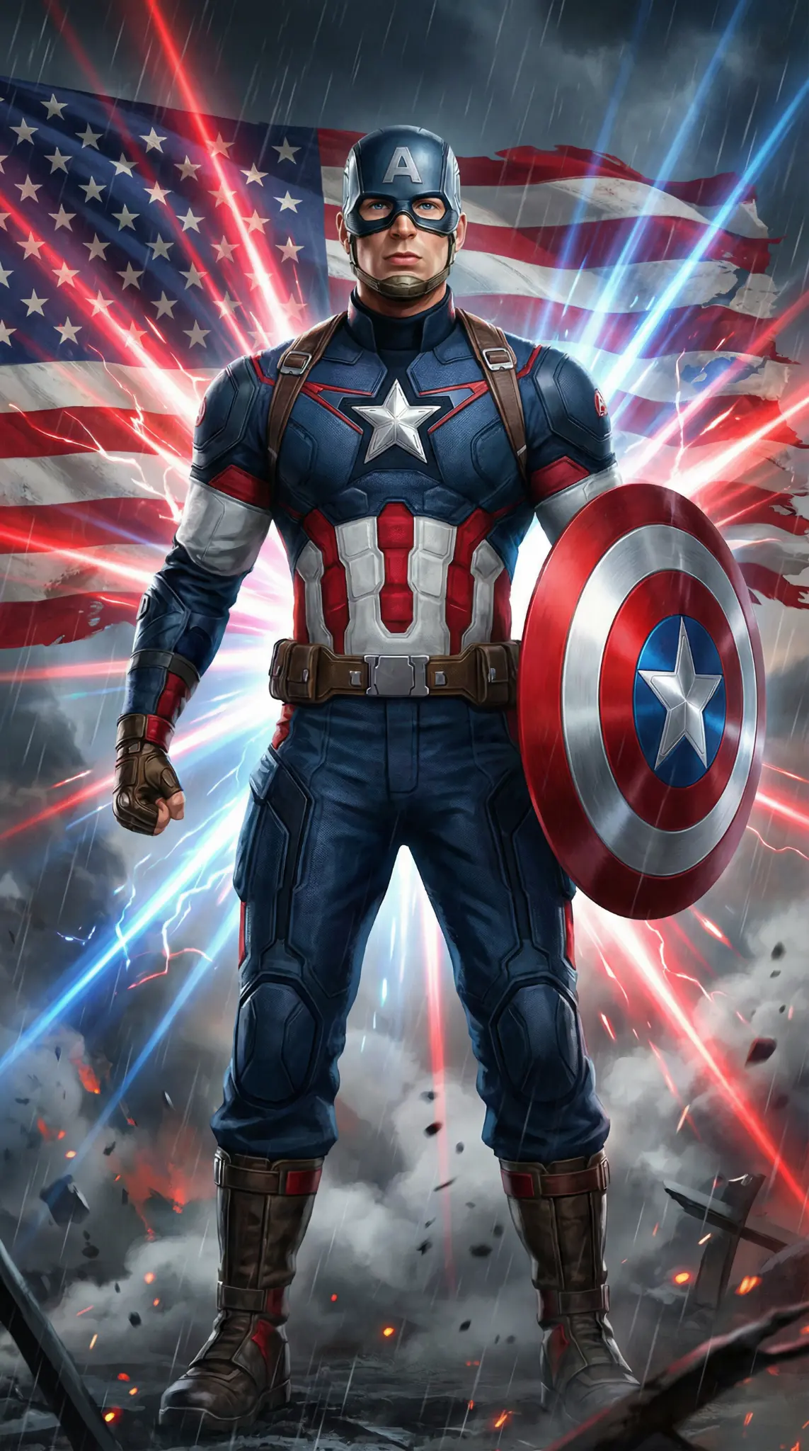 2025 Topps Marvel Mint Captain America Base Card #104