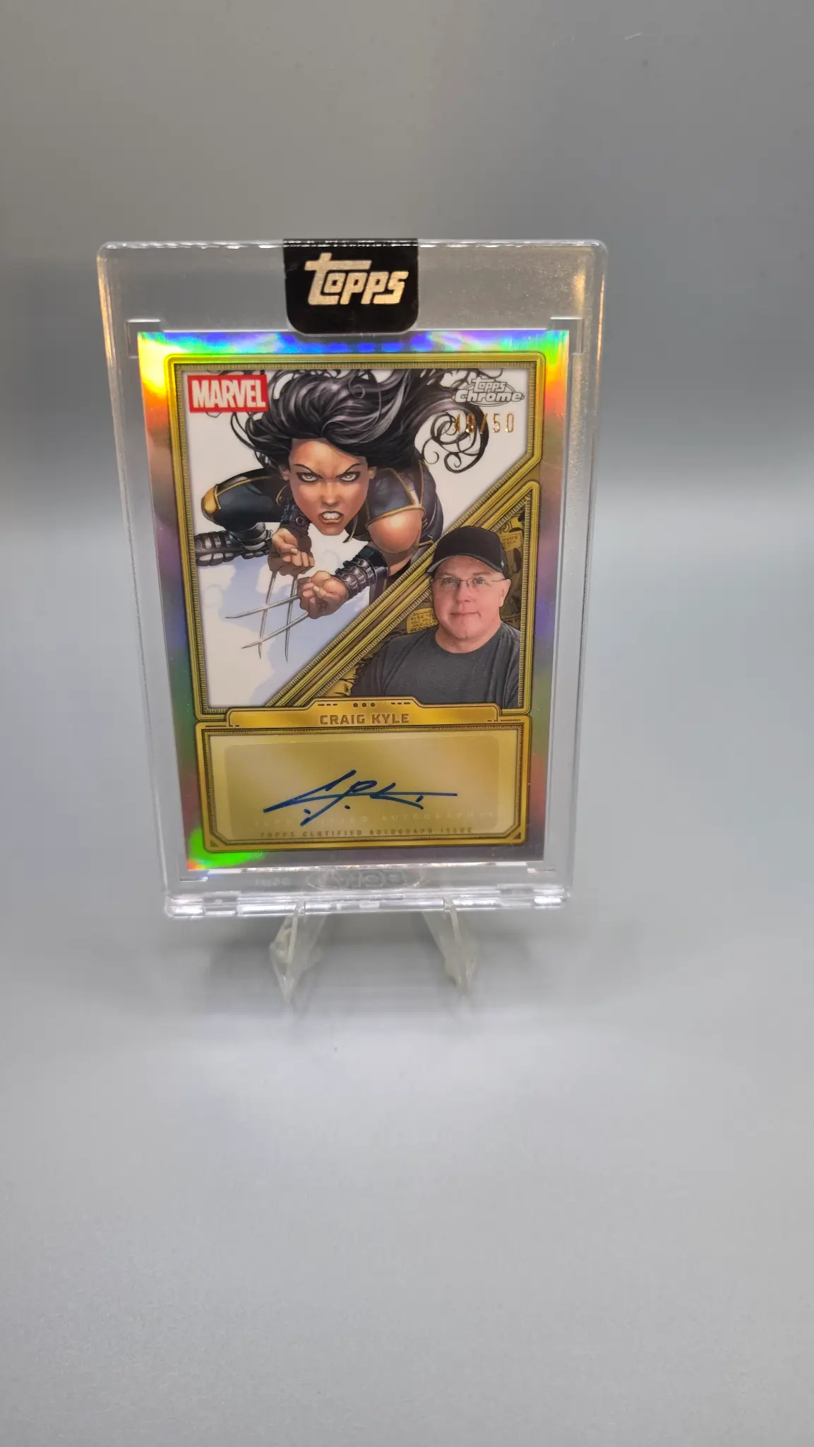 Craig Kyle Autograph Card