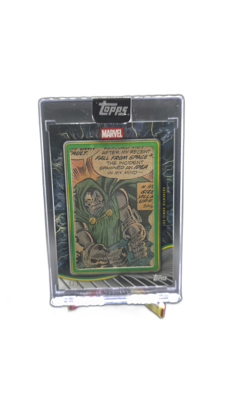 Doctor Doom Comic Cut #02 - EXCELLENT! - Triumphant Declaration from Fantastic Four #5
