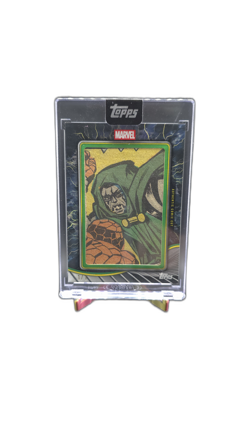 Doctor Doom Comic Cut #11 - Doom Towers Over The Thing from Fantastic Four #40