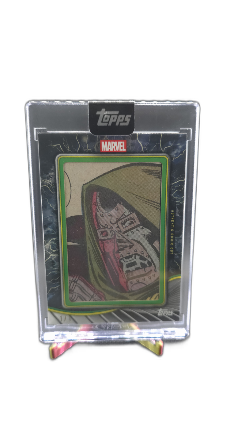 Doctor Doom Comic Cut #15 - Dramatic Mask Angle from Fantastic Four #10