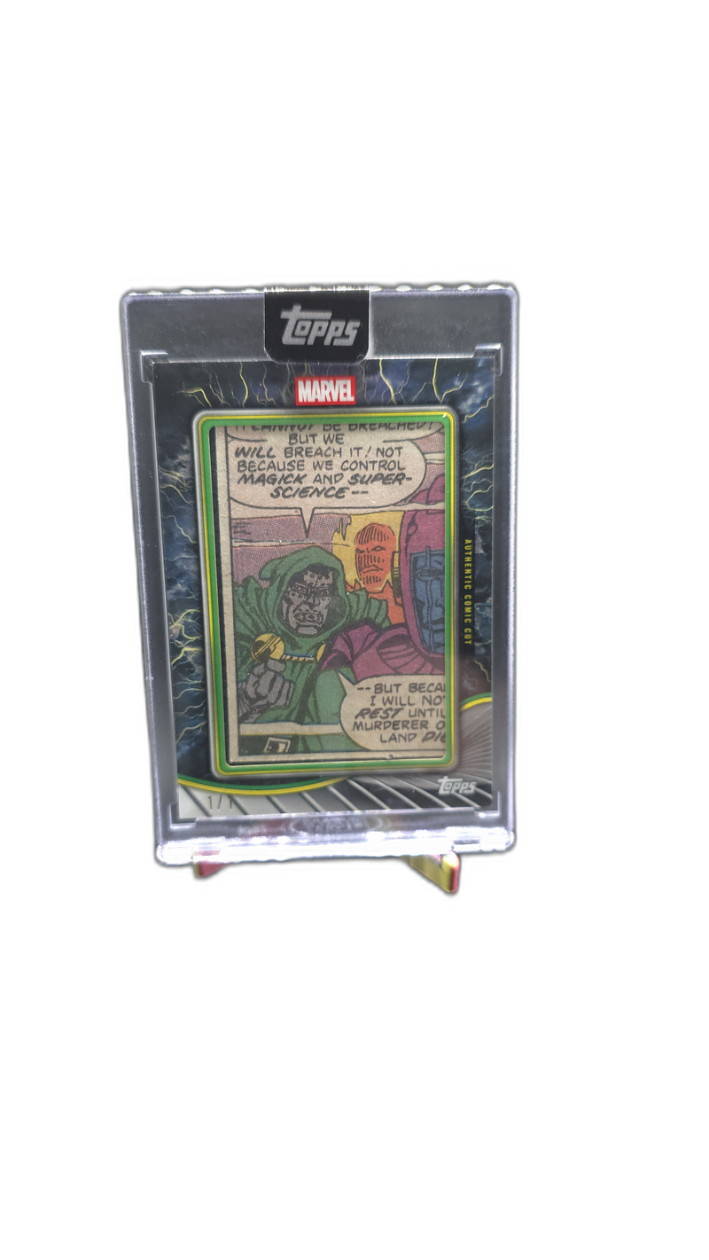 Doctor Doom Comic Cut #37 - Magic and Super-Science from Fantastic Four #258