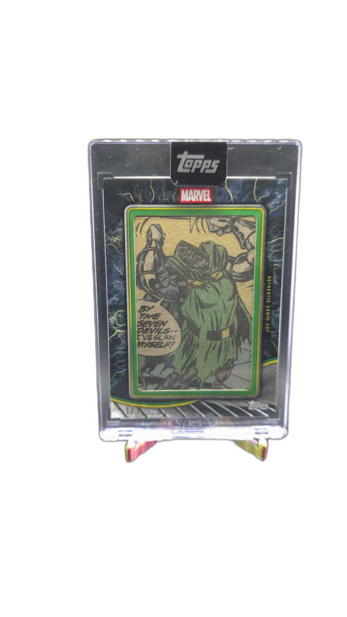 Doctor Doom Comic Cut #48 - Doom's Dynamic Energy Blast from Fantastic Four #85