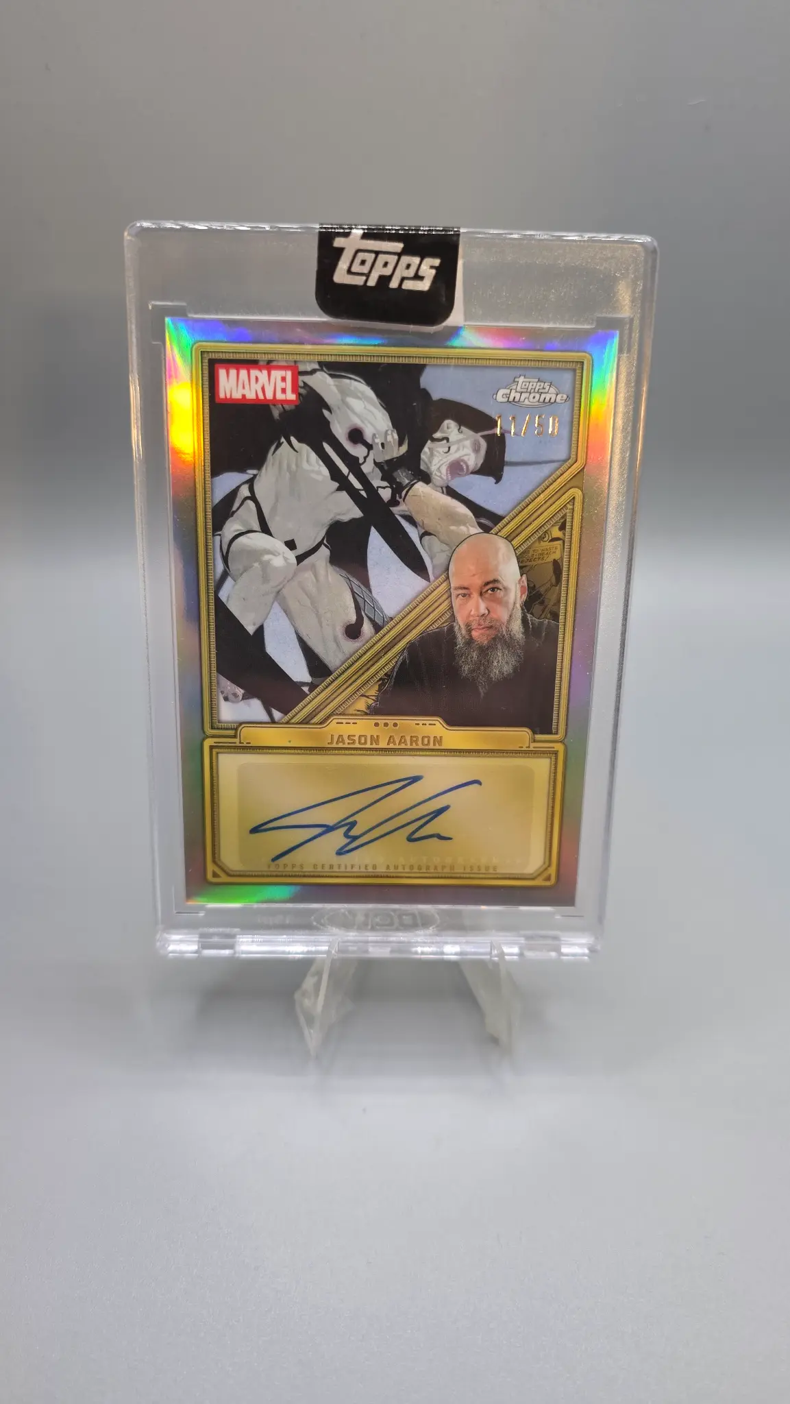 Jason Aaron Autograph Card