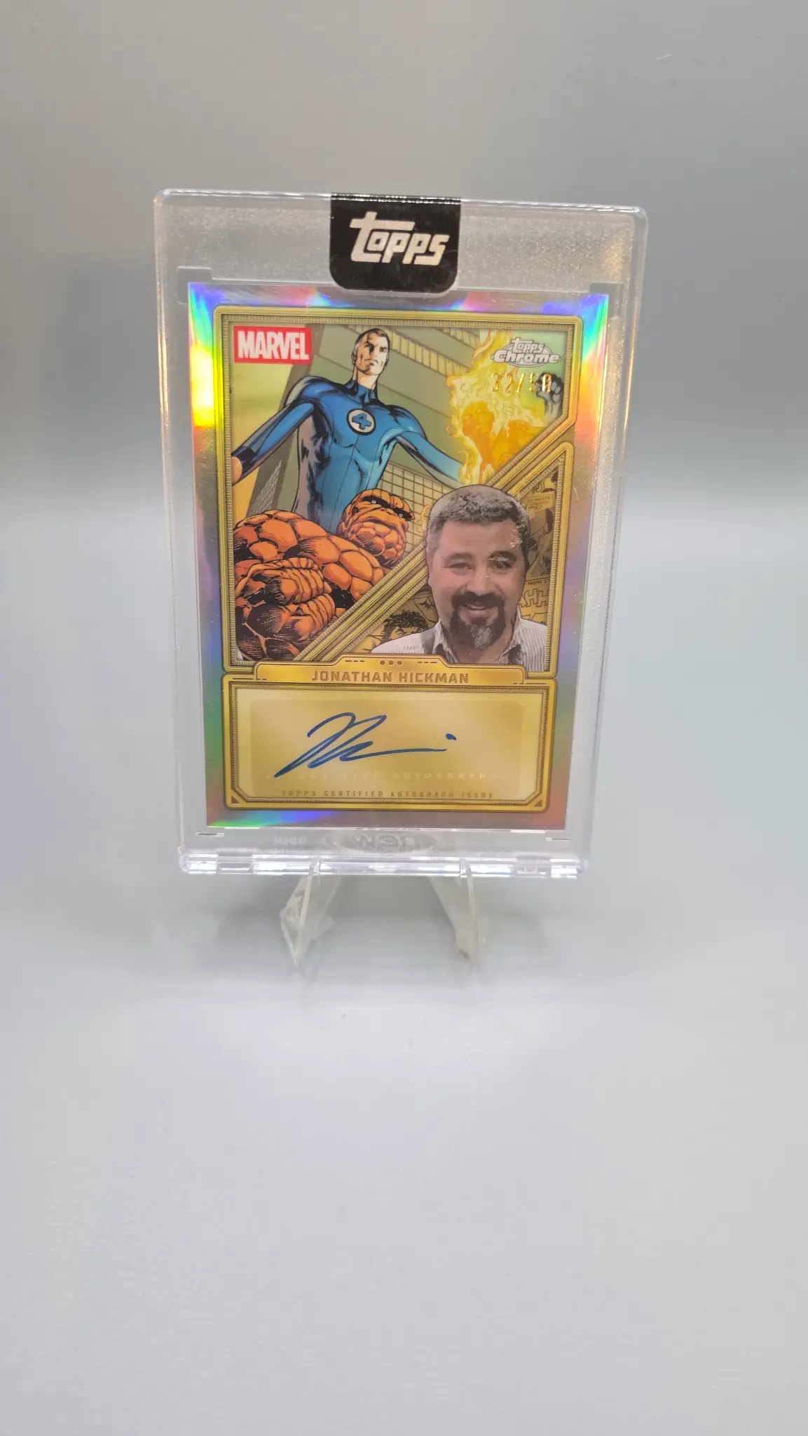 Jonathan Hickman Autograph Card