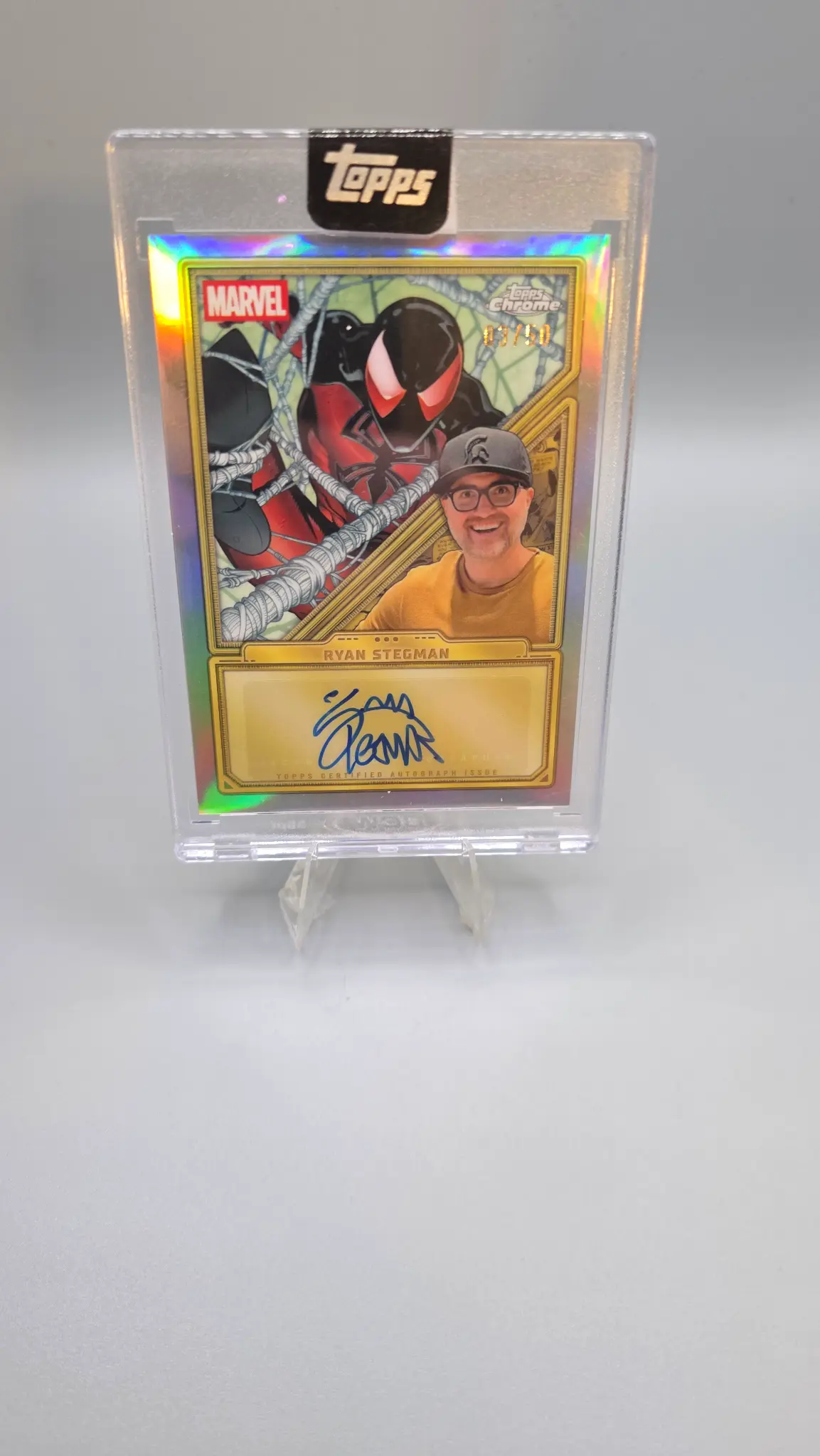 Ryan Stegman Autograph Card